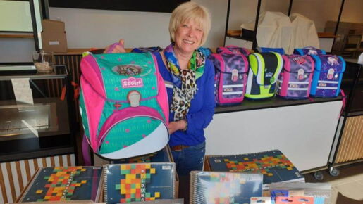 25 Schulranzen und 20 Schulrucksäcke – Spendenaktion für Kinder aus der Ukraine