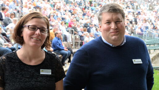 Geschäftsführerin Anna-Luise Hoffmann und Geschäftsführer Falk Herzog