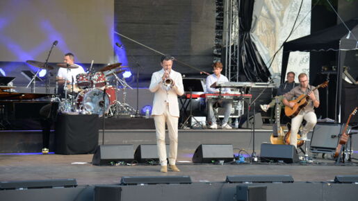 Till Brönner und seine Band.