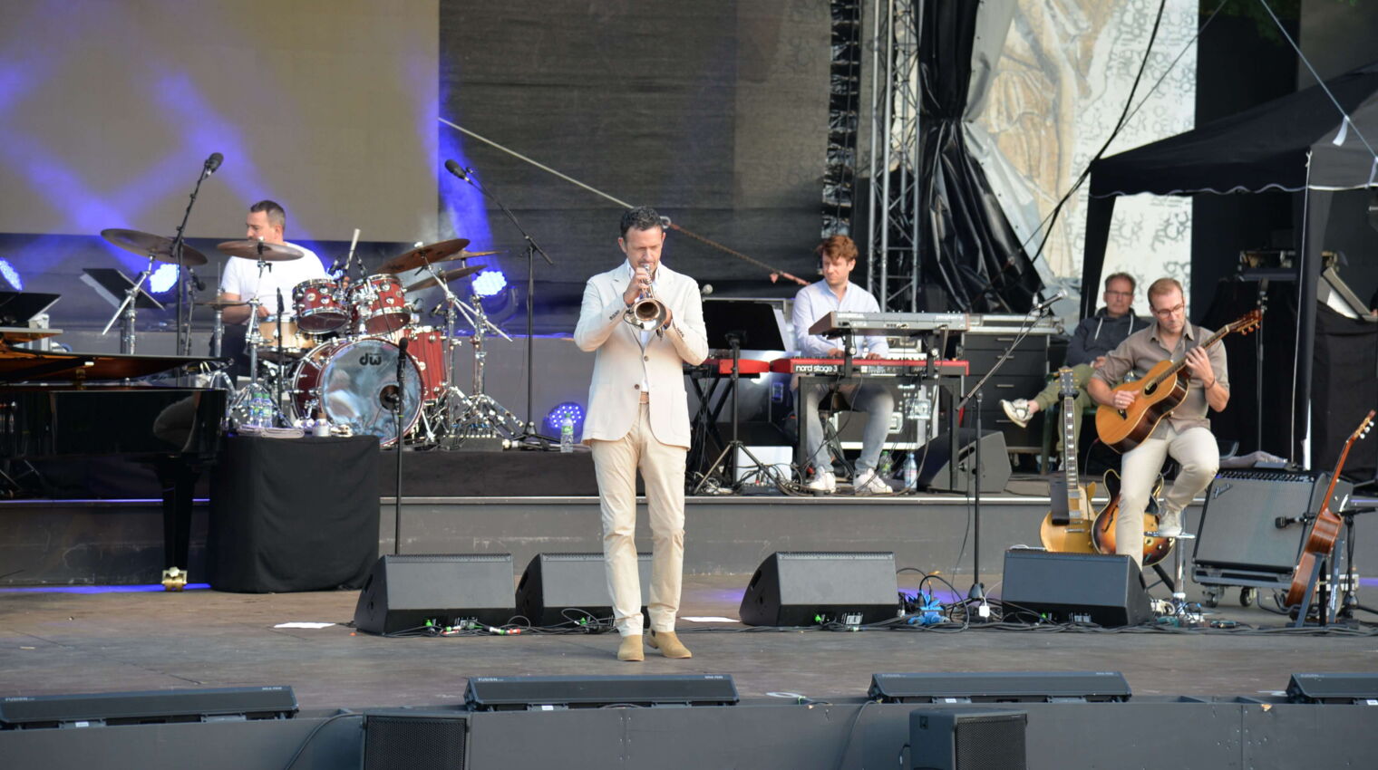 Till Brönner und seine Band.