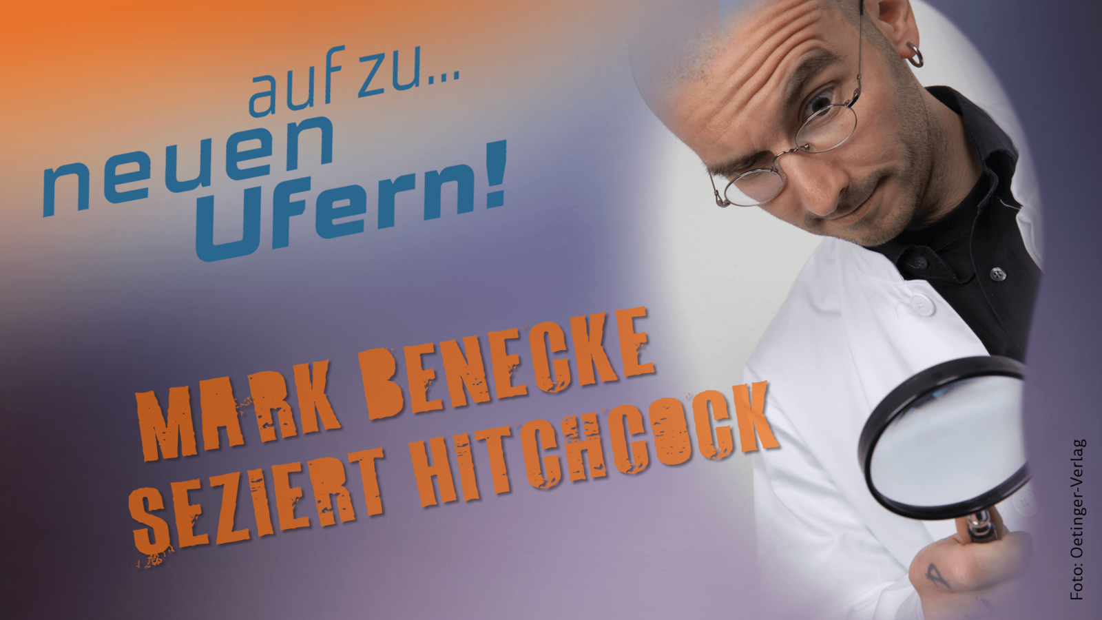 Mark Benecke „seziert“ Alfred Hitchcock – Vortrag im Rahmen der Hitchcock-Days                
