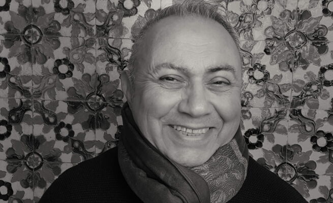 Alp Arslan Tokat als Bühnenmaler 